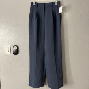 Open Edit The Icon Trousers, Navy Blue, 4